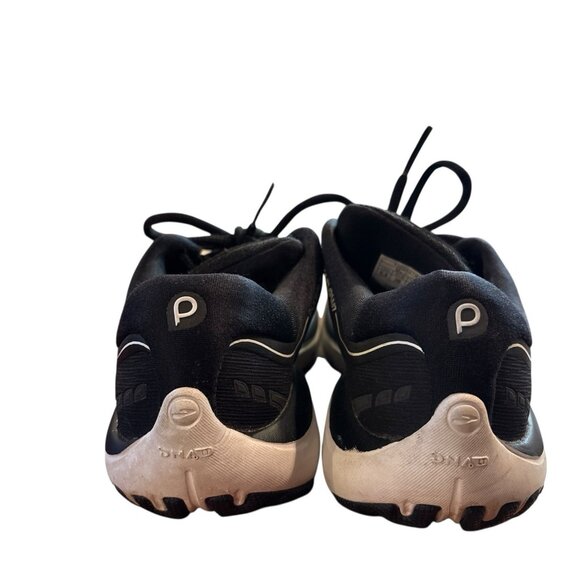 Brooks PureFlow 7 Running Shoes Women Size 5.5 Black & White Tie Up - Picture 4 of 7